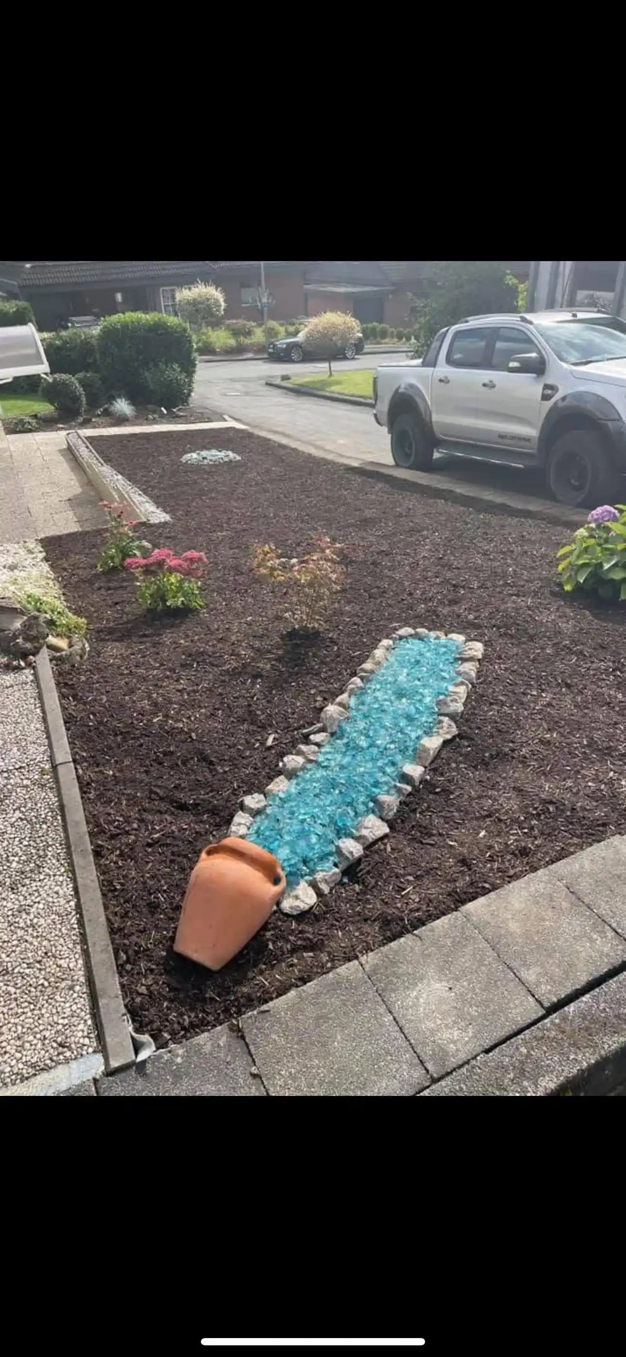 Garten-Komplettgestaltung - Nachher